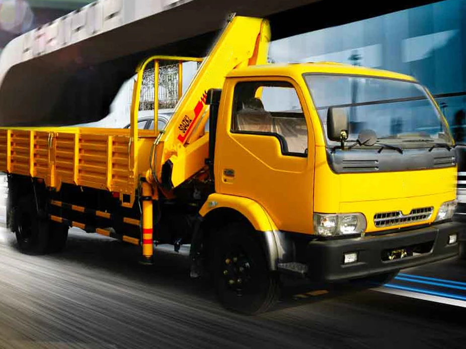 4 Ton 2 Tons Small Mobile Crane Truck Mounted Crane Manipulator Truck SQ4SK3Q