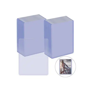 Plastic Collectible 3x4 Trading Card Sleeves 35pt Sports Cards Top Loader Card Holder Toploader
