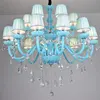 12+6 lights with lampshades