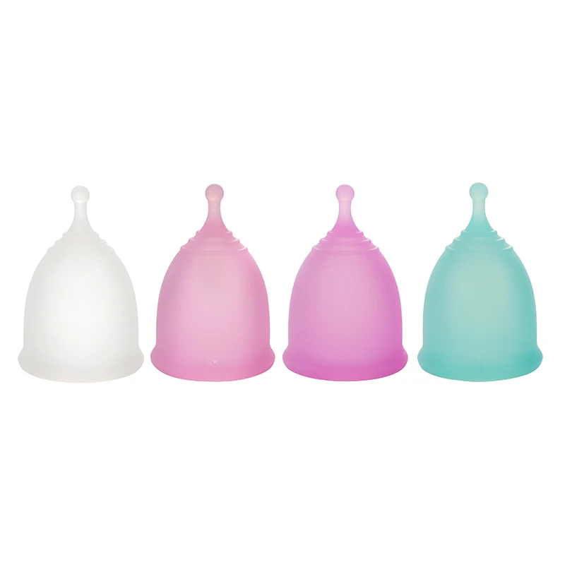 High Quality Female Period Menstrual Cup Medial Grade Silicone Cup Menstrual Cup supplier