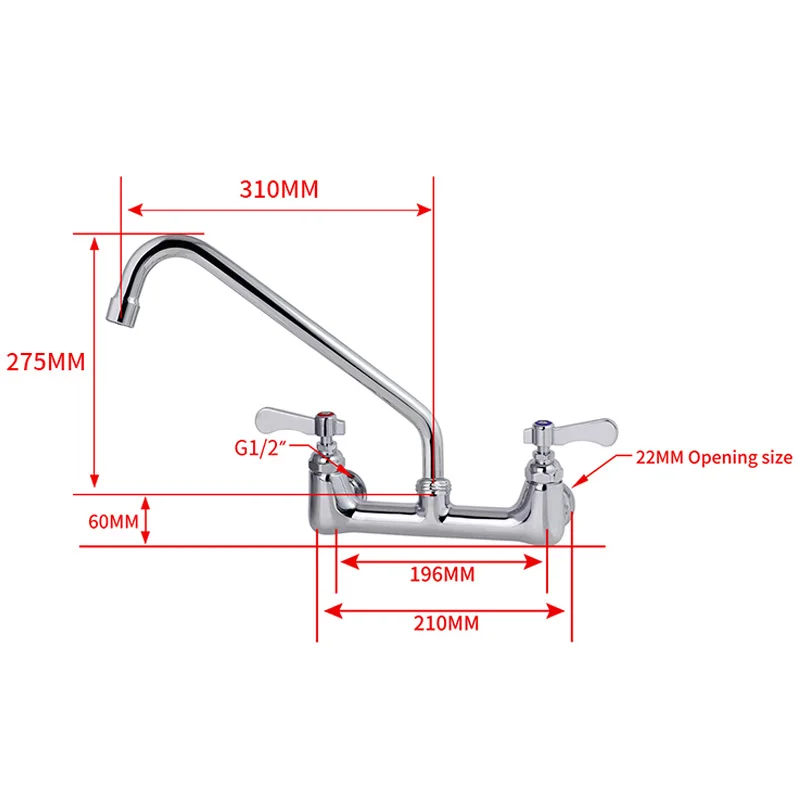 product high quality commercial kitchen modern brass kitchen sink taps faucets classic sprayer kitchen mixer kitchen faucet water tap-10