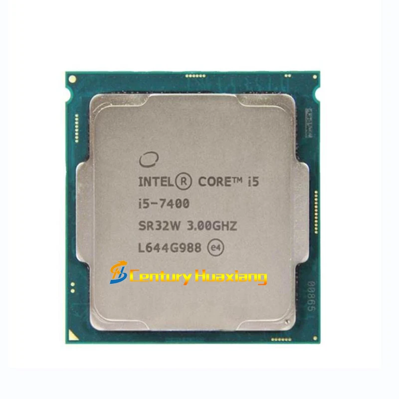 İşlemci intel CPU i5-7400 LGA1151 için masaüstü 3.0GHZ 6M 65W