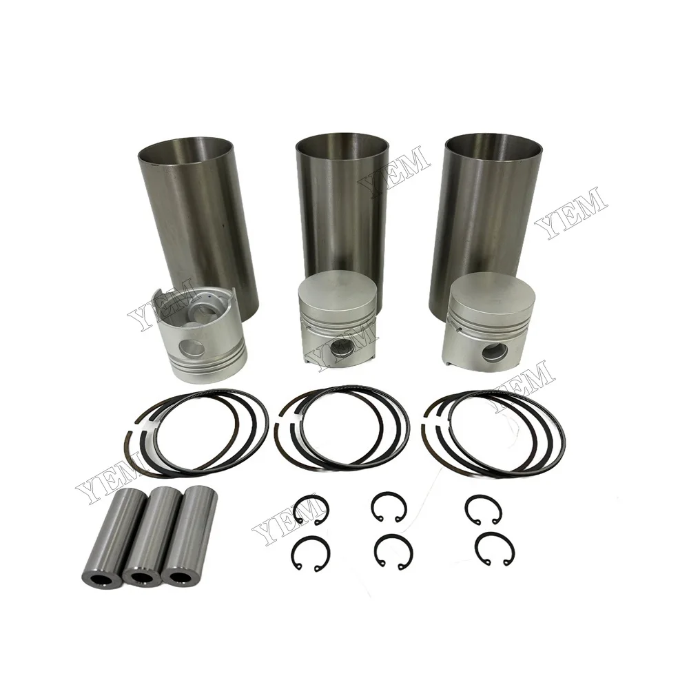 D1101 Cylinder Liner Kit For Kubota Engine L245 L2201 Tractor Repair Parts