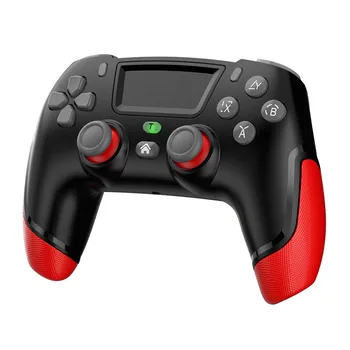 P06 Wireless Game Handle Multi-platform Support for IOS Android Mobile Phones PC Computers Switch Vibration Motor Wheel Steering