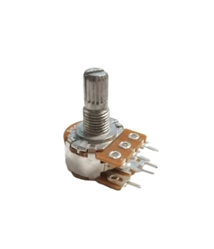 Variable Resistor RK16110NS-Q-B50K-15KA-WJKG B50K 15 mm Shaft Potentiometer Pot with On Off Switch