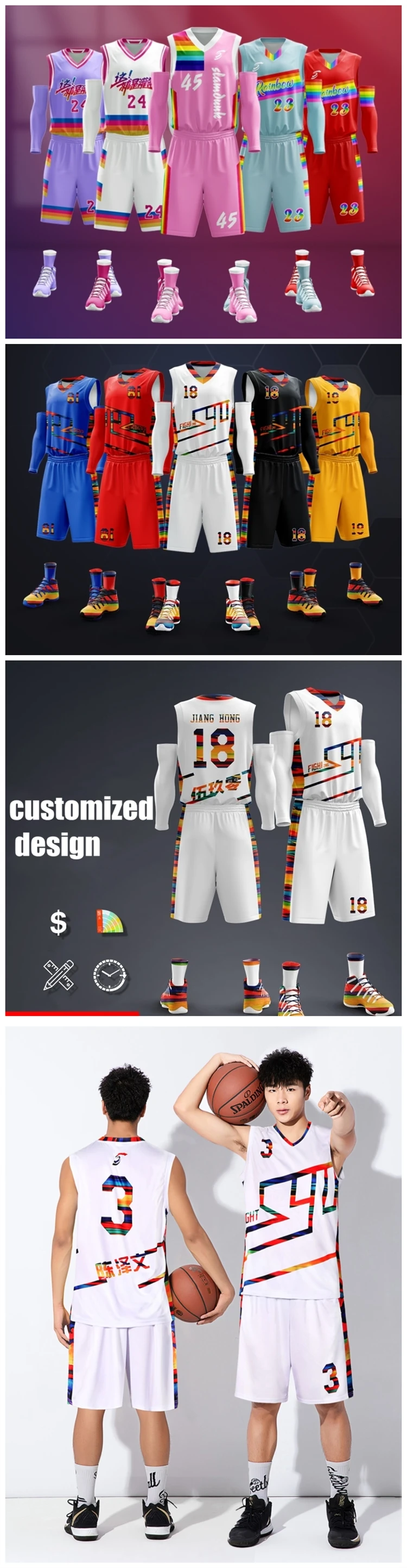 Aibort High Quality Manufacturer Custom Design Reversible Basketball Team  Jersey Color Orange Uniform - China Basketball Shorts and Sports Wear price