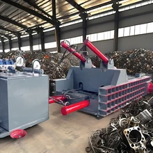 Hydraulic Baling Press Recycled Steel Baler Scrap Metal Compactor Customized Provided Automatic Used Metal Press Machine