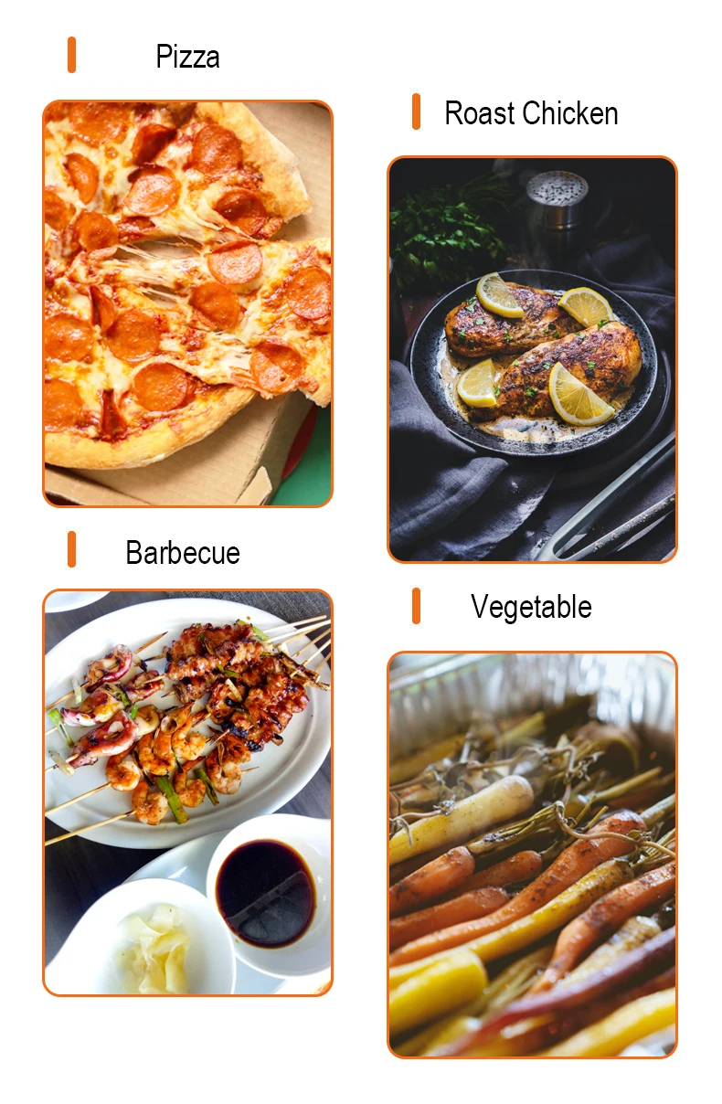 Hot Sale Outdoor Bakery Stainless Steel Electric Pizza Oven Automatic