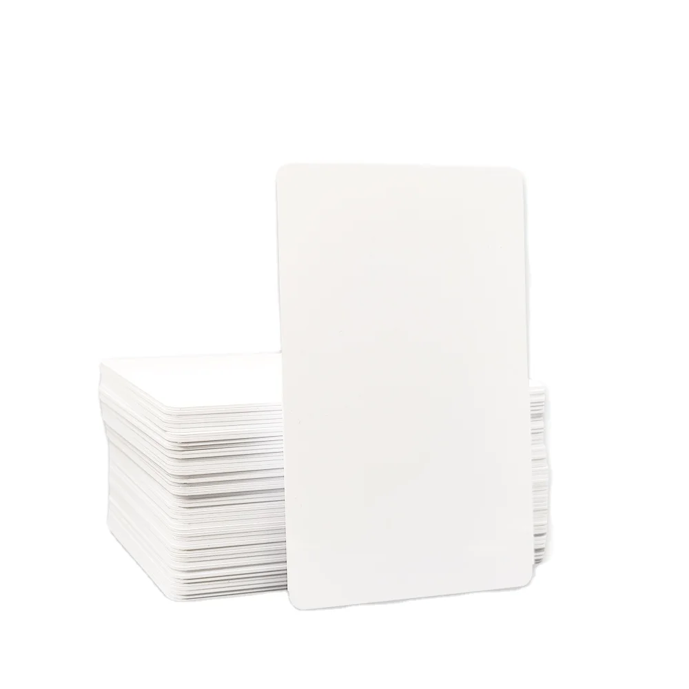1000 Blank White PVC Cards - CR80 Size, 30 Mil Thick, Credit Card Style - Free Shipping