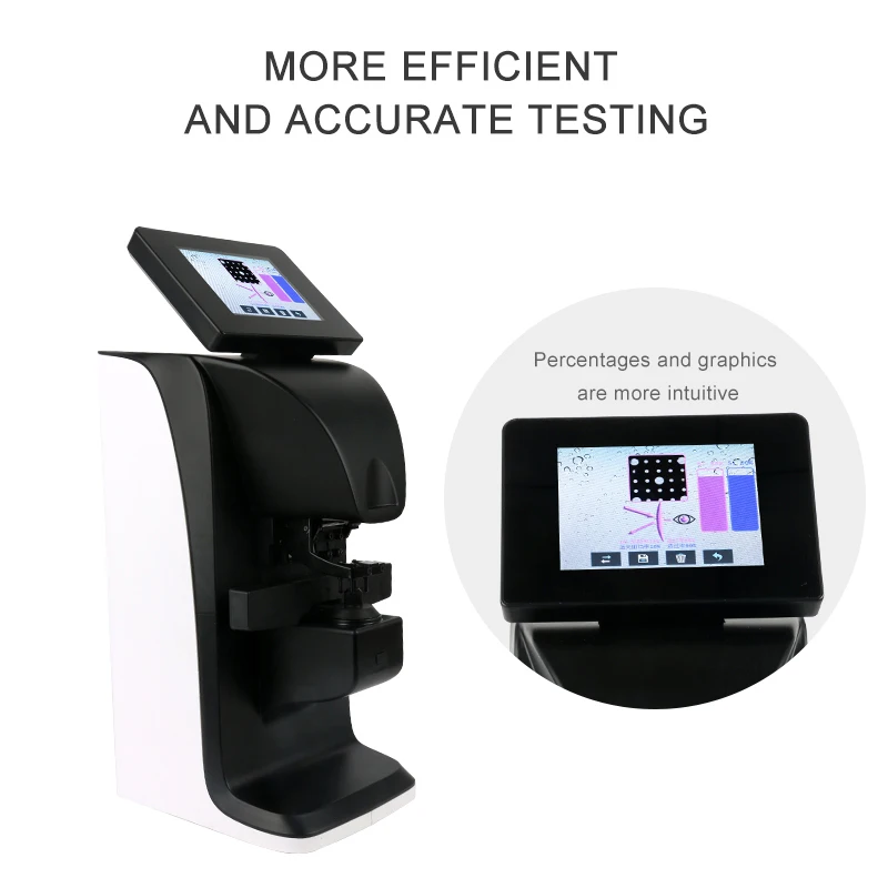 D907 Lensometro Digital Lensmeter Auto Lensometer Frontofocometre With 10 Years Warranty