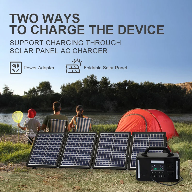 high quality Solar Portable Power Station System Home Outdoor Supply Bank 60000 mah portable Lithium energy storage supplier