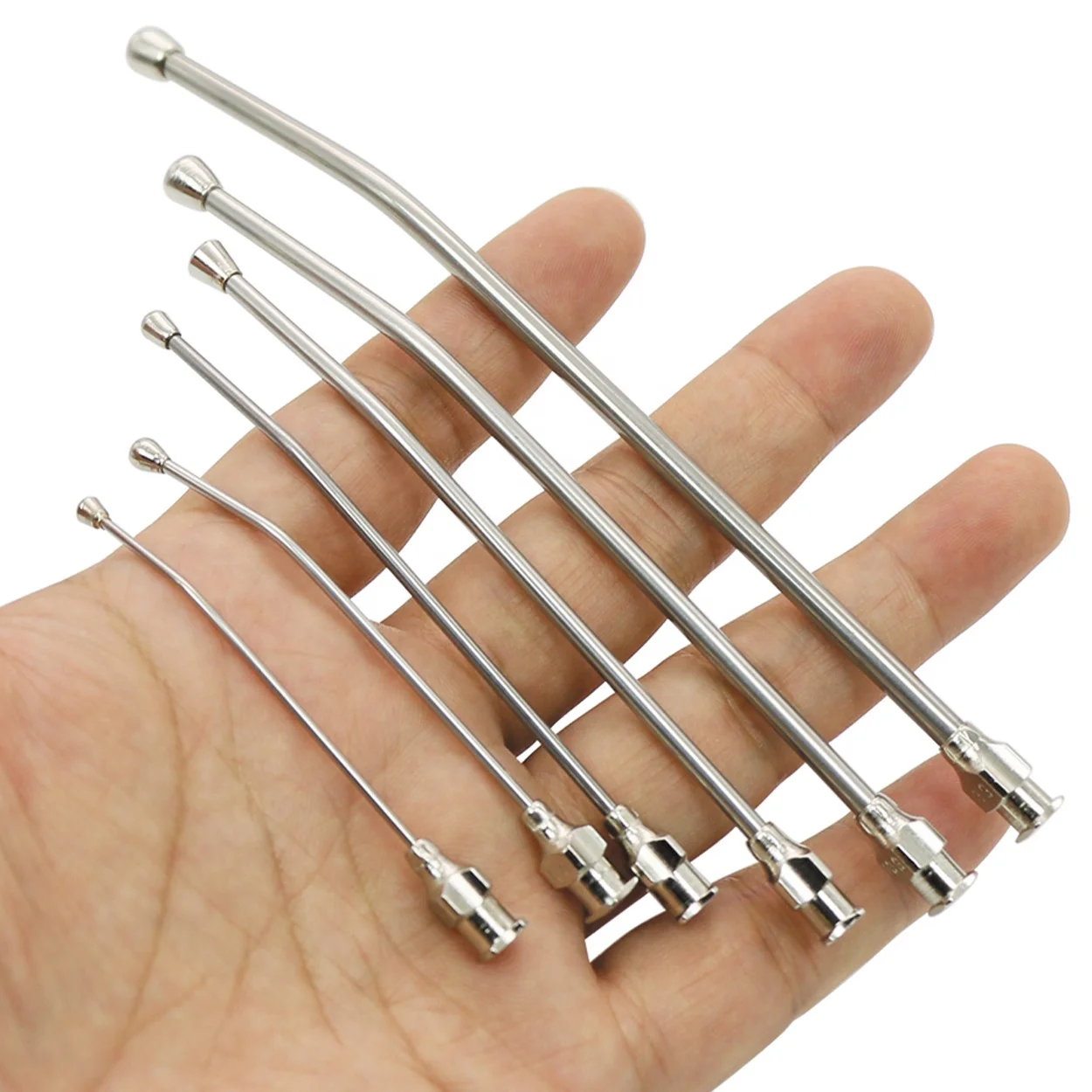 New Design 20ml Bird Baby Feeding Syringe With Curved Stainless Steel Tube Manual Feeding Gavage Feeding Tool