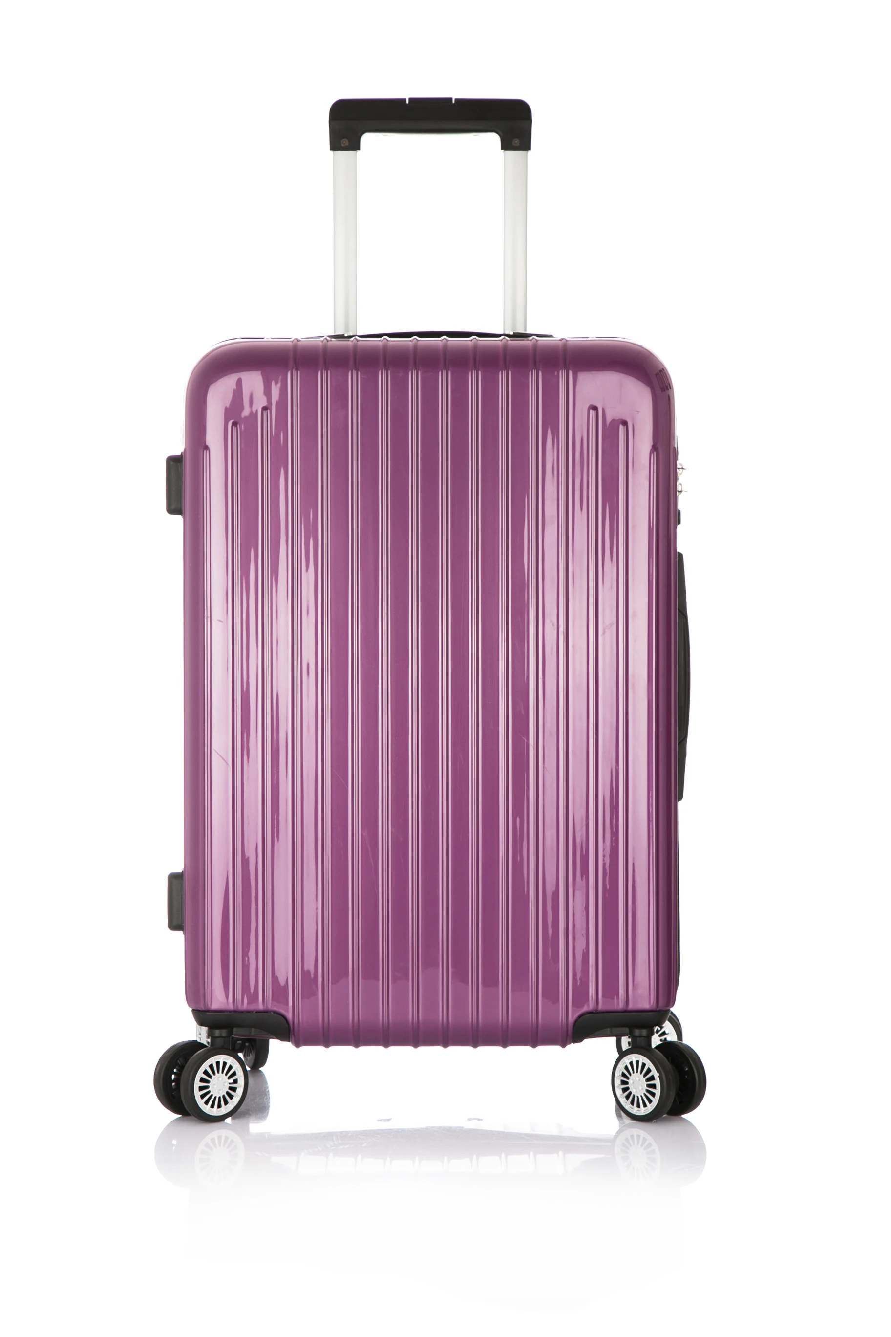 Wholesale hard shell lightweight trolley luggage suitcase bag travelling luggage
