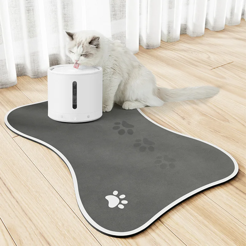 product all season pet feeding floor mat dog summer sleeping waterproof dog cat mat-48