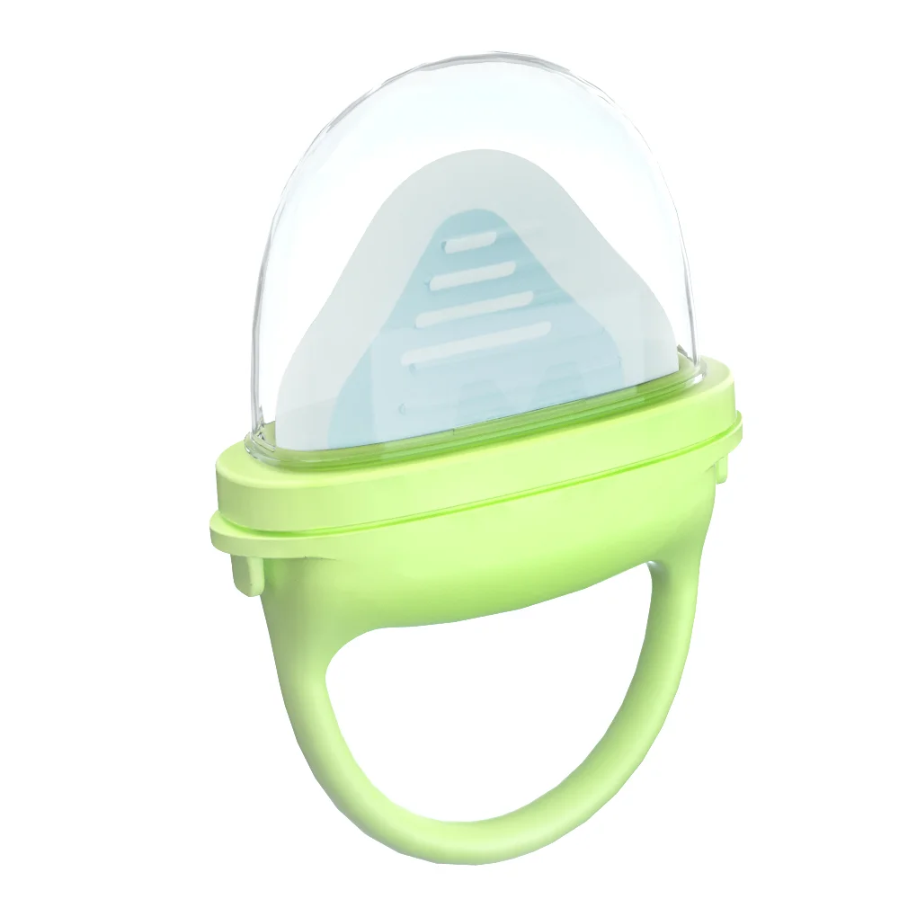 Прорезыватель для зубов, игрушка для детей, легкая захват, Замороженные Свежие фрукты, Вегетарианская пюре, силиконовая кормушка, наполнение грудным молоком водой, замороженный гель для зубов