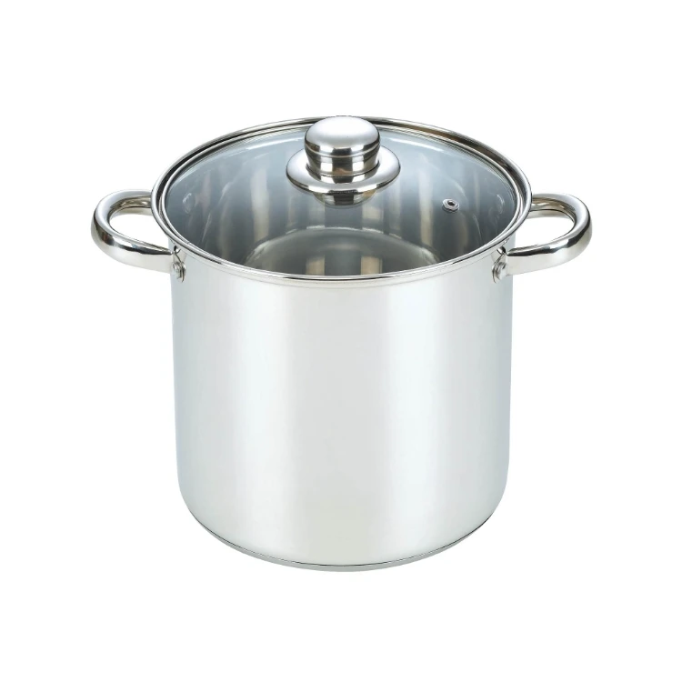 Customizable Durable Stainless Steel Kitchen Pot Large Nonstick Commercial Cooking Pots For Sale
