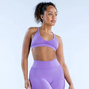 Fresh In: Women's Activewear - Seamless Cross - Back Sports Bras Perfect for Every Gym Session