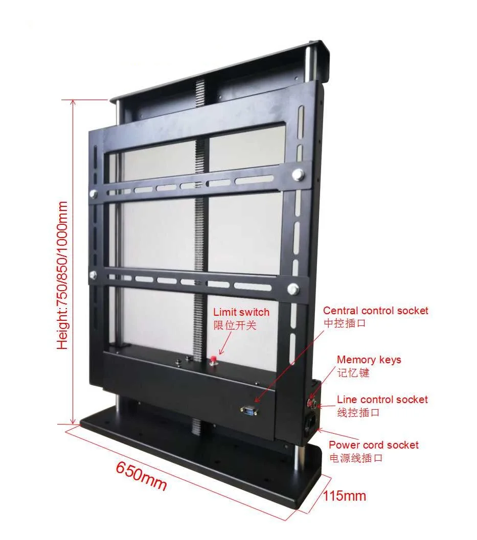 Sliding Tv Mount Swivel Motorized Tv Lift Cabinet Luxury Drop Down Motorized Bed Manual Modern Bamboo Floating
