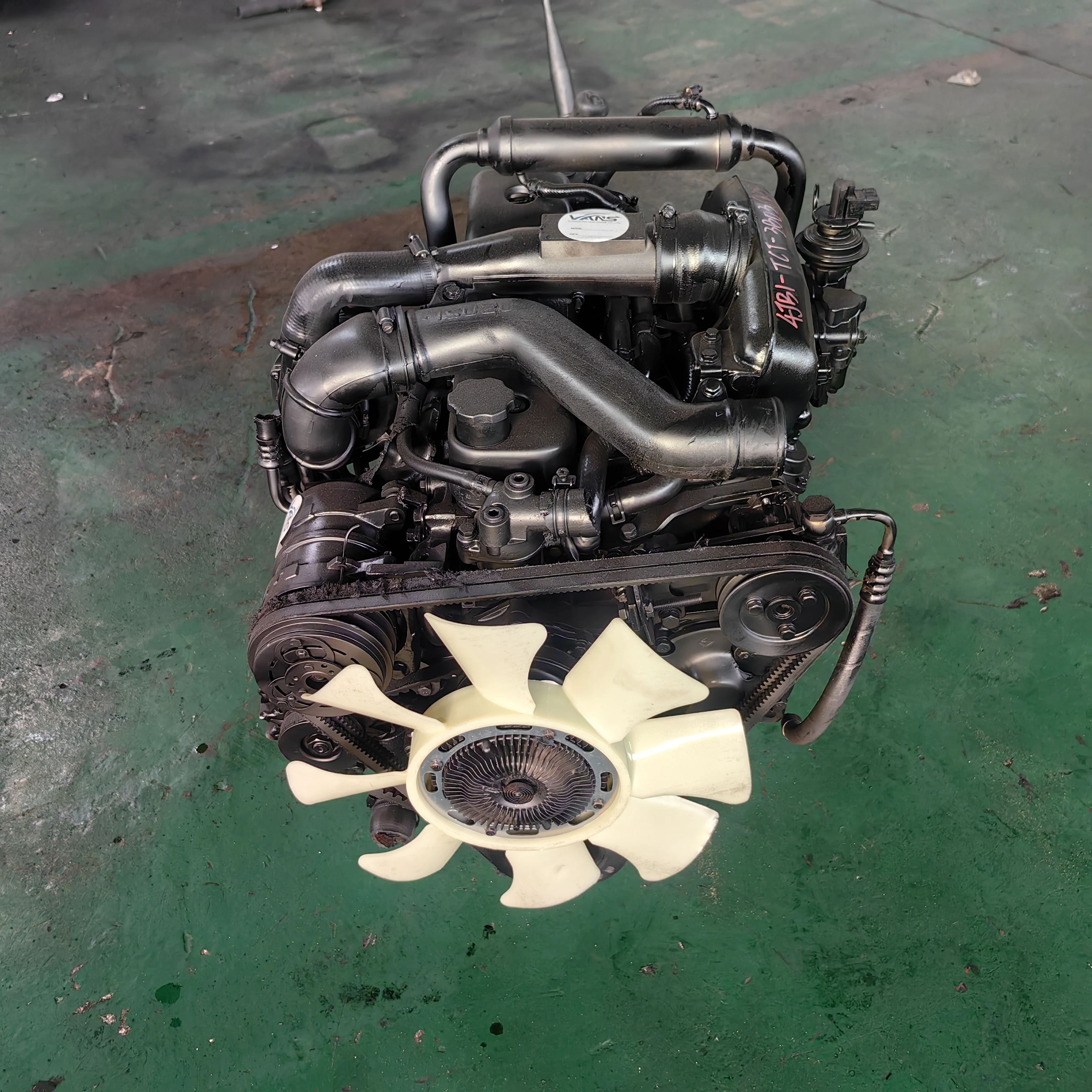 Used Isuzu 4JB1 Diesel Engine Assembly - Reliable Performance