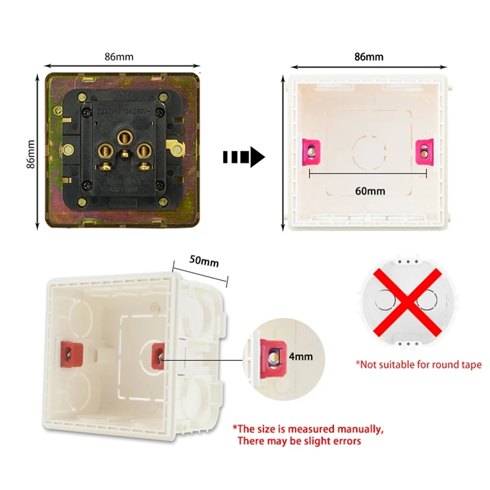 Interruttori Luce Ovali Bronzo Antico OAB3, Prese Spina, Dimmer, Cucina - Foto 6