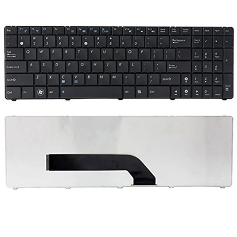 
Дешевая Клавиатура для ноутбука ASUS K50 K60, клавиатура лучшего качества, Оригинальная клавиатура для ASUS K50 K60, цвет черный 