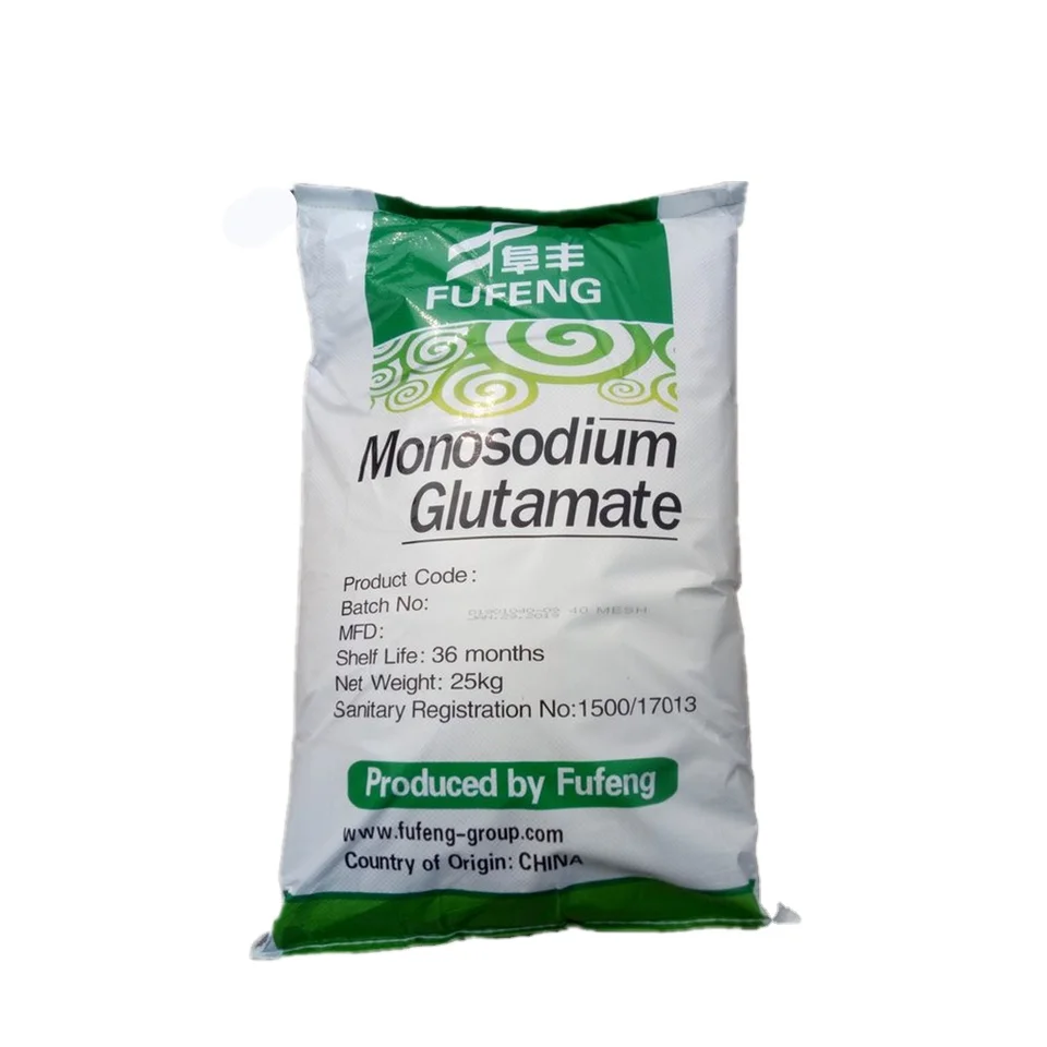 Фуфэн MSG E621 глутамат натрия глутамато монозодико бренд FUFENG MEIHUA LINGHUA солевая сетка