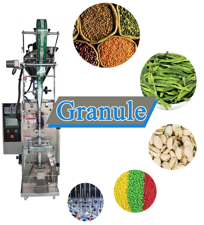 automatic pouch packing machine pouch bag packing machine and Rice Millet Nuts Raisins Whole grains Packing