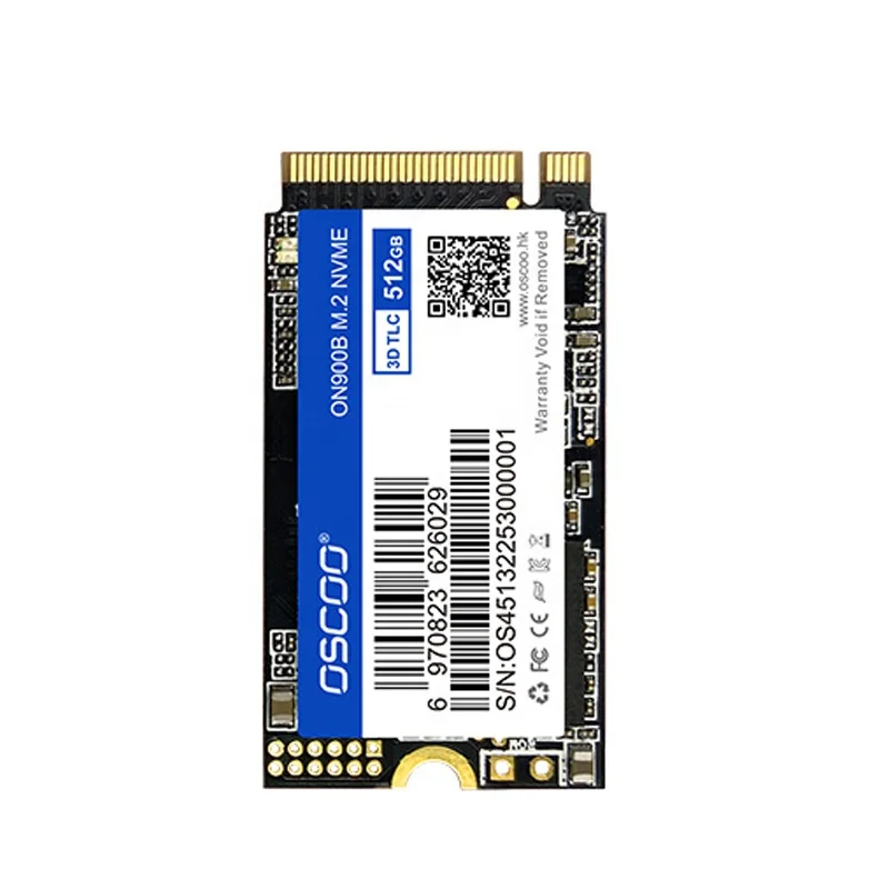OSCOO工場価格M2PCIE3.0ハードドライブテラバイト512GB M.2 2242ラップ