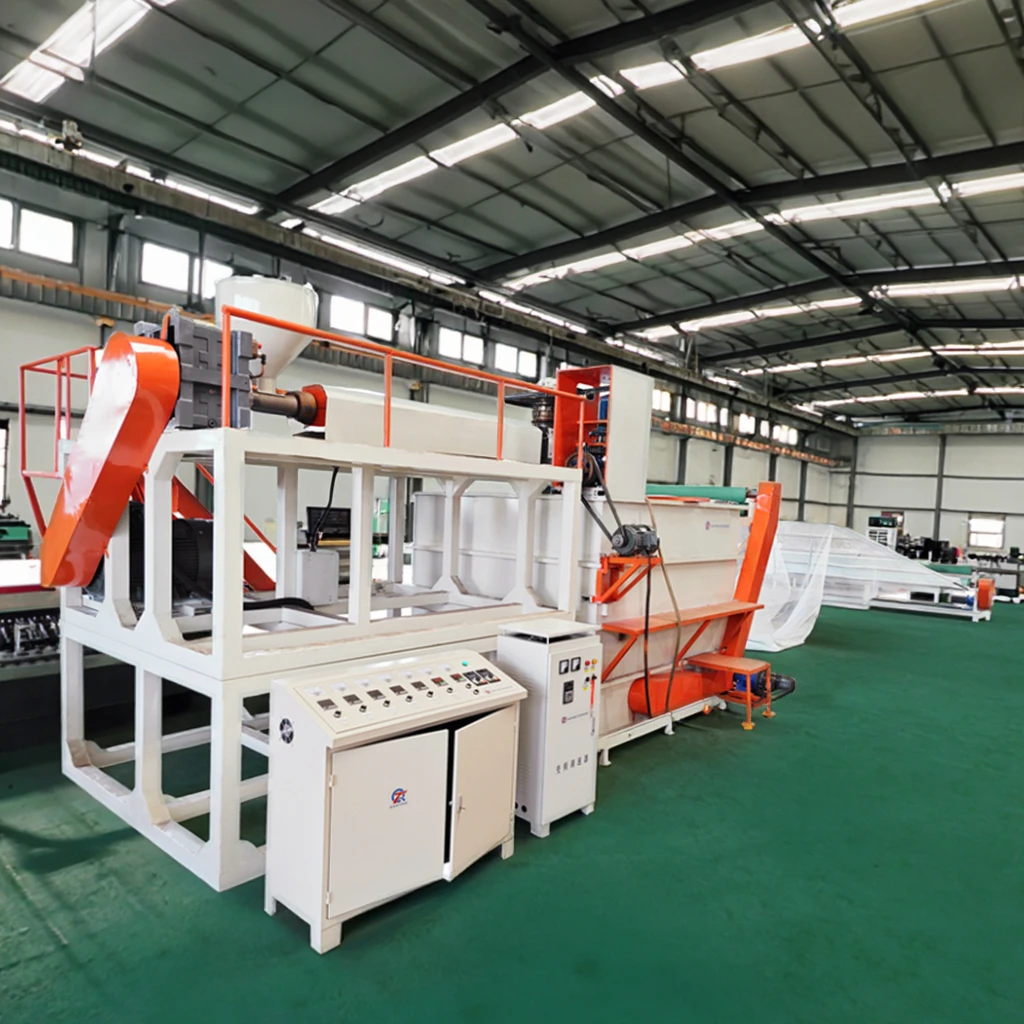 Plastic PE Geonet Warning Mesh Grid Fence Net Extrusion Line Netting Making Machine