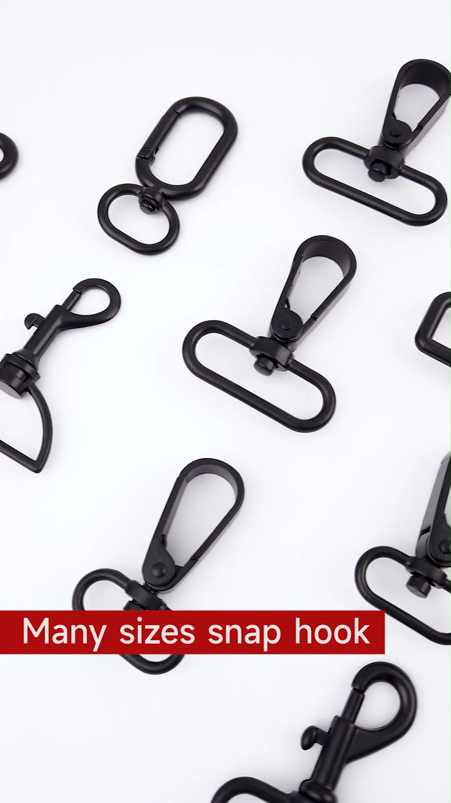 High Quality Snaps Hooks Clips Zinc Alloy Keychain Clasp Clip Snap Hook