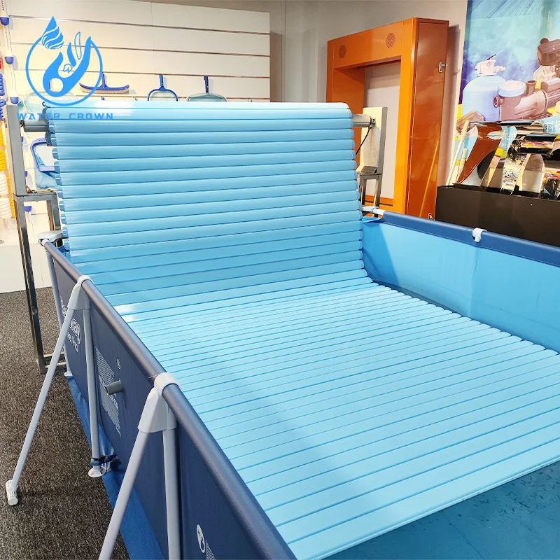 Automatic PC Material Swimming Pool Covers From Guangdong Manufacturers, Durable and Safe.