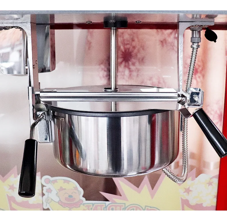 Electric Popcorn Maker Popcorn Making Machine Commercial Popcorn Machine Pop Corn Machine with 2 Pots