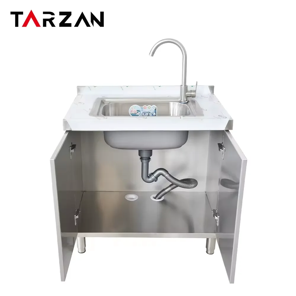 Commercial kitchen cabinet stainless steel storage cabinet stainless steel sinks kitchen manufacture