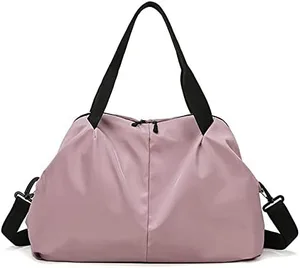 Waterproof Durable Oxford Polyester Zippered Large Capacity Swimming Yoga Gym Sport Fashion Custom Logo Duffel Bag