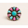 Pink Cotton Candy Turquoise