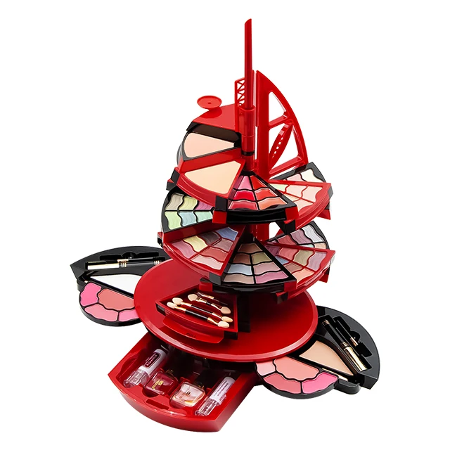 化粧品OEM女性メイクキットアイシャドウパレット美しいKMES