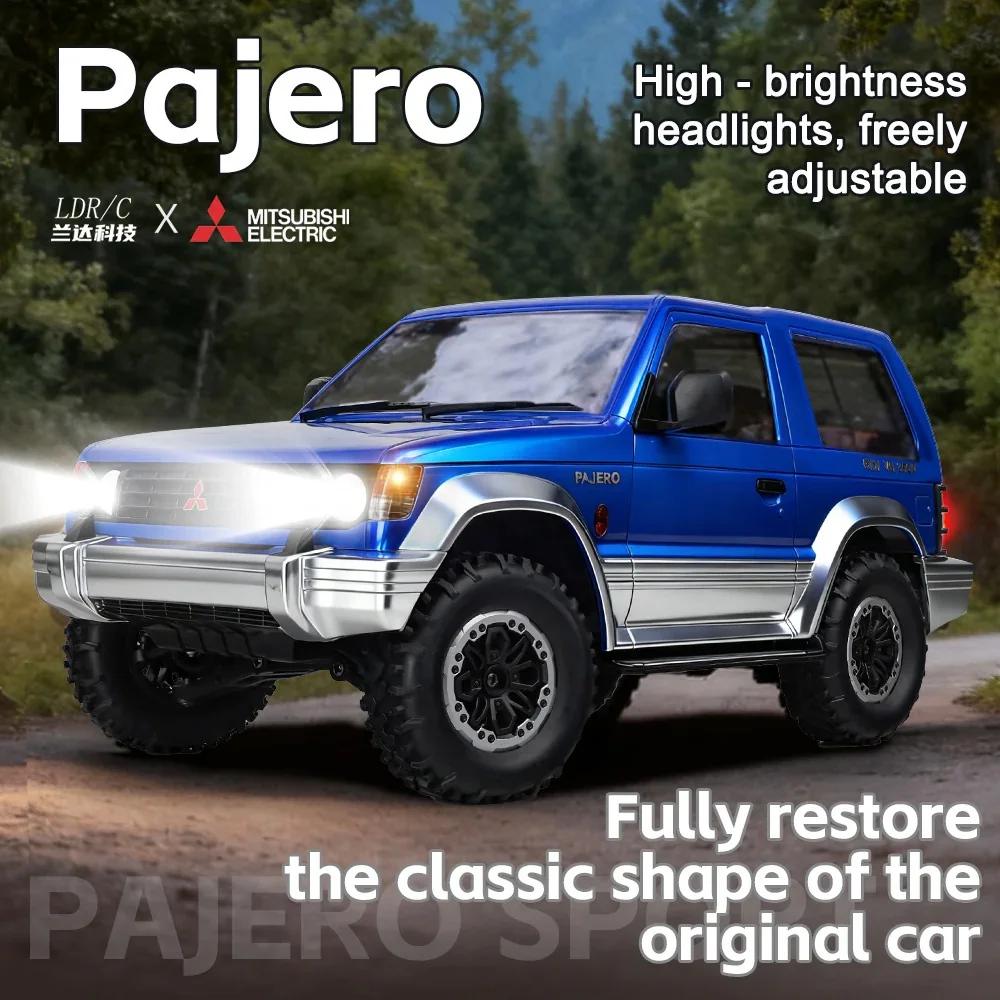 LDRC LD1297S 1/14 Pajero RC SUV Truck - Licensed off-Road Crawler