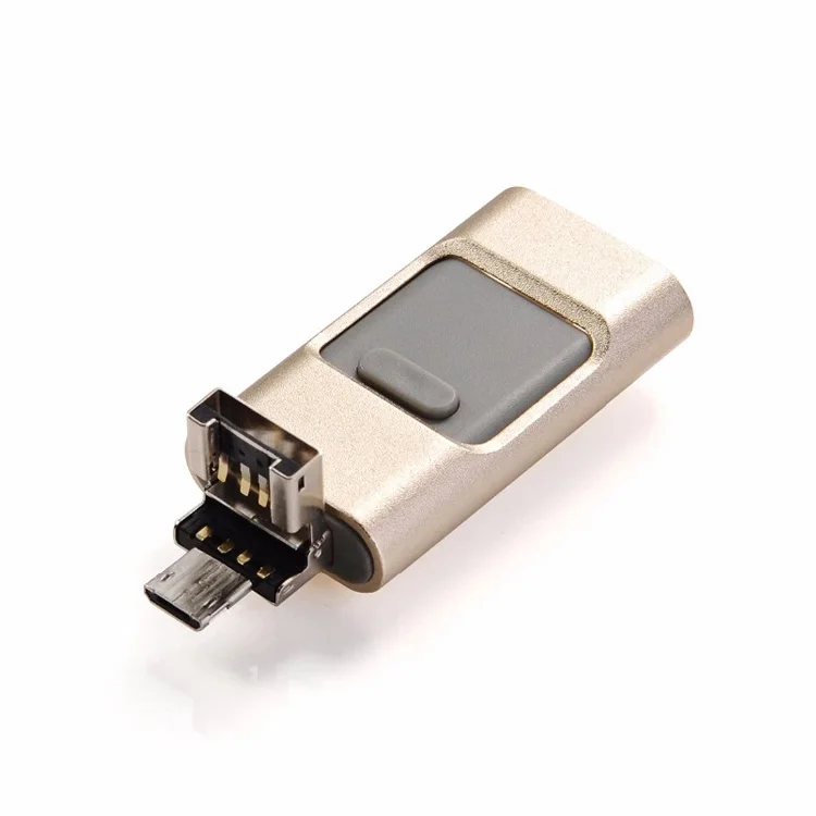 
 Водонепроницаемый металлический OTG usb флеш-накопитель, 4 ГБ, 8 ГБ, 32 ГБ, 64 ГБ, флешка, usb-накопитель otg, usb 3,0, 4,0, флеш-накопитель для смартфона iphone  