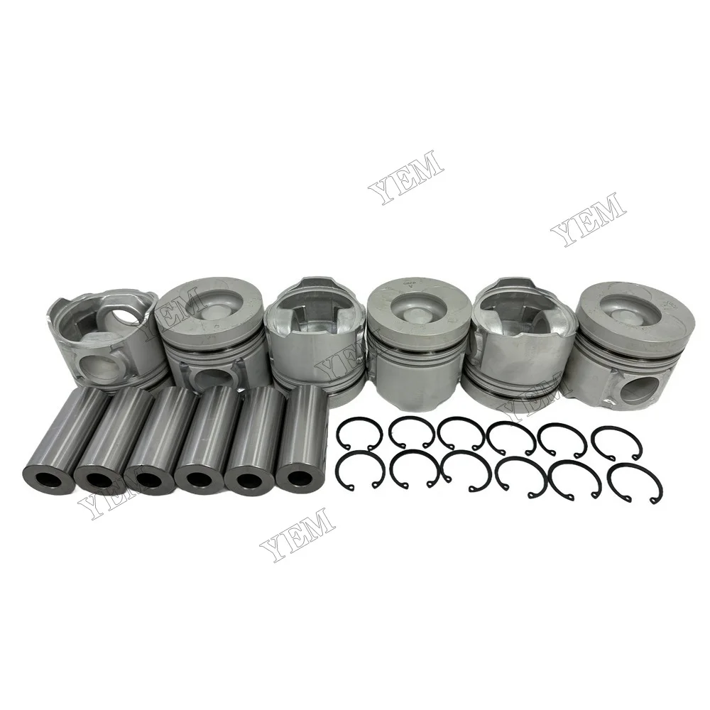 Piston Kit Suitable for Doosan / for Develon DB58 Diesel Engine Spare Parts