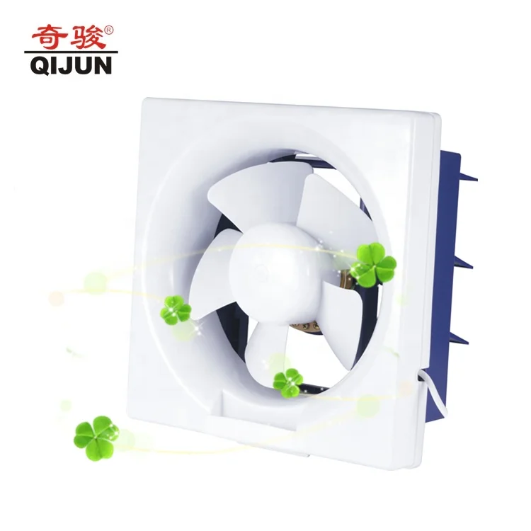 Saudi Arabia Fast Going GCC Approval Model 6 8 10 12 Inch Portable Kitchen Two Way Square Full Plastic Ventilation Exhaust Fan