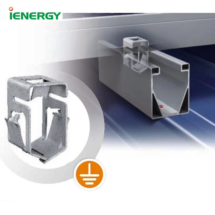 PowAR Snaps Mounting Clip PV Mounting Bracket Anti-Theft Clips for Solarstrut