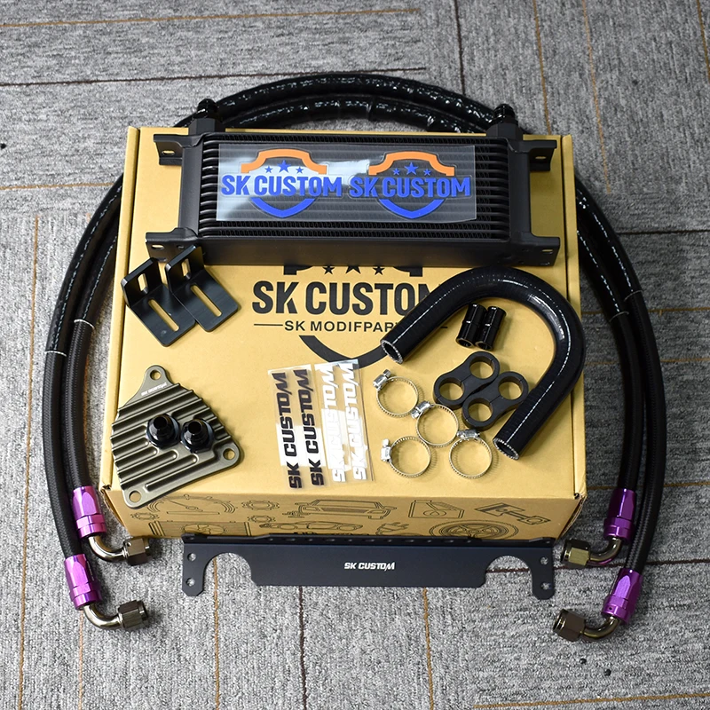 SK Custom Transmission Oil Cooler Kit For BMW 1SERIES F52 2 Series F45 F46 X1 F49 Mini F55 F56 F60