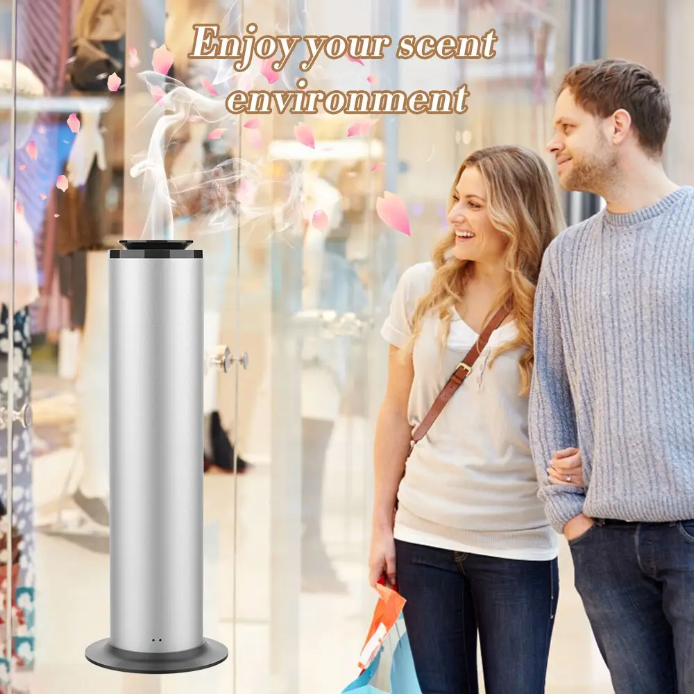 Tall Tower Scent Diffuser Aroma Machine With 500ml Oilbottle Commercial Scent Diffuser
