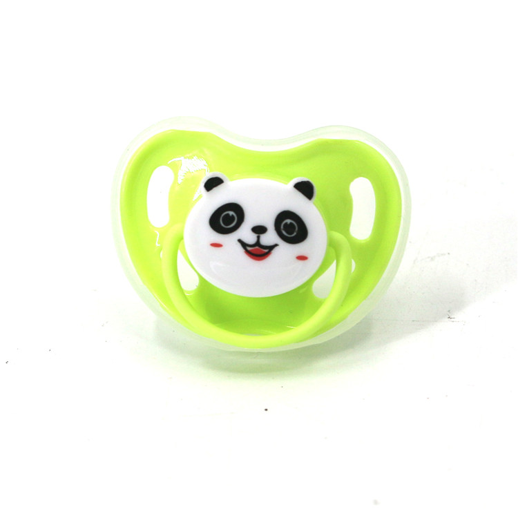
Новый милый стиль легко очищаемая зеленая детская соска 