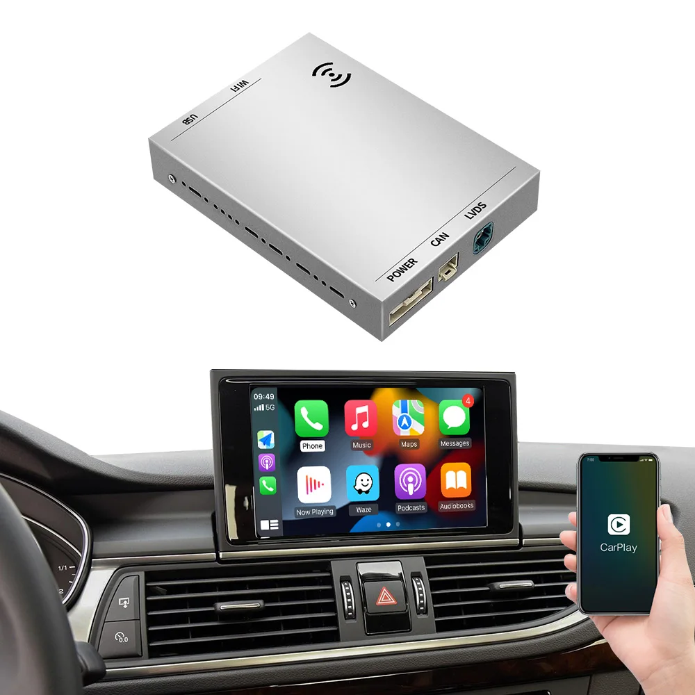 Carabc Wireless Apple Carplay Android Auto Modular For Audi Wireless