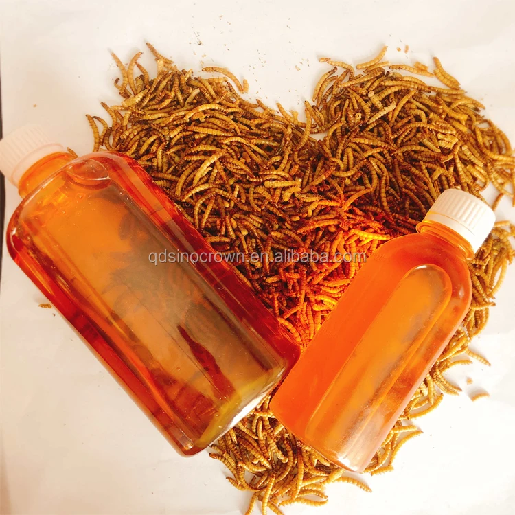 Dried Mealworms Drying Nonfried Dried Barley Insects Dried Yellow