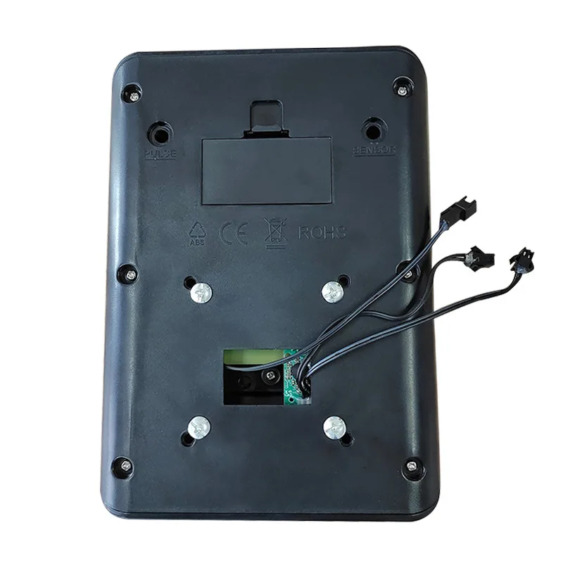 Compteur De Vitesse Pour Vélo De Fitness Et Appareil Elliptique – écran LCD, Temps, Distance, Calories, Capteurs Cardiaques Inclus