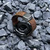 Bison leather-dark brown-starlight magnetic clasp