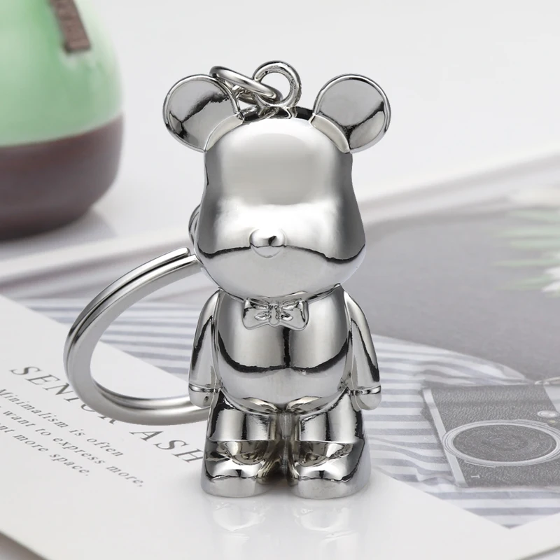 ESB Silver Bear Key Chain