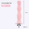 Colorful wave grinding claw rod-large-sakura powder